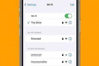 Image for How to Find SSID on iPhone Easily