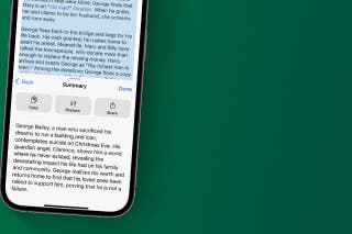 Image for How to Summarize Text on the iPhone with Apple Intelligence