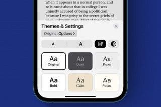 Image for How to Change Themes in the Apple Books App on iPhone