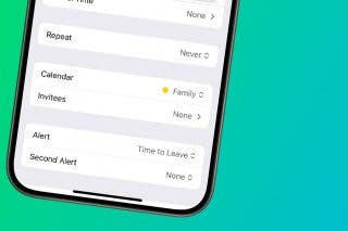 Image for How to Use Time to Leave Alerts in the Calendar App