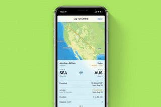 Image for How to Use Live Text to Track Flights with Quick Actions