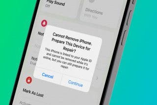 Image for Track Your Phone While You Send It In for Repair