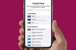 Image for How to Add Transit Cards to Your Wallet on iPhone