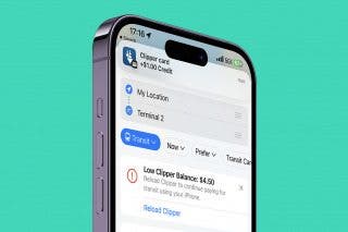 Image for How to Refill Your Transit Card from Maps on iPhone