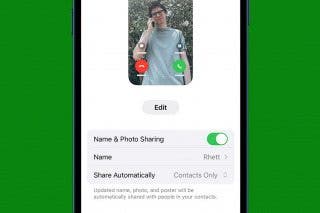 Image for Turn Off Name & Photo Contact Sharing