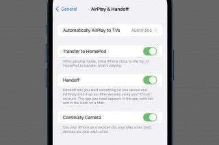 Image for How to Turn Off HomePod Handoff from iPhone