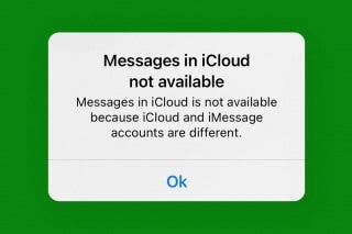 Image for How to Fix Messages in iCloud Not Available on iPhone & iPad