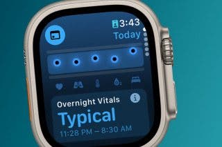 Image for Using the Apple Watch’s New Vitals App (watchOS 11)