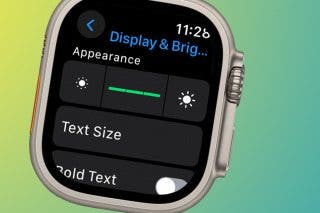 Image for How to Turn Up Your Apple Watch Brightness—Two Easy Ways!