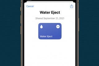 Image for How to Use the Hidden Water Eject Shortcut on iPhone