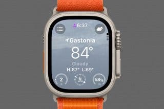 Image for How to Use the Revamped Weather App on Apple Watch