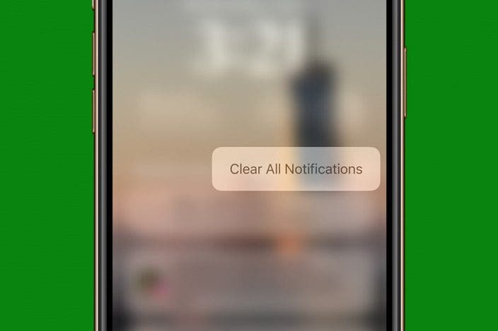 Instantly Clear Out All Your iPhone Notifications