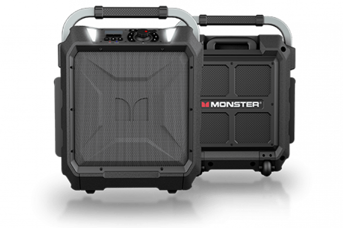 Best Rugged Bluetooth Speaker: Monster's Indoor/Outdoor Rockin' Roller 2