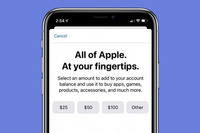 How to Add Funds to Your Apple ID Account on an iPhone, iPad, or Mac