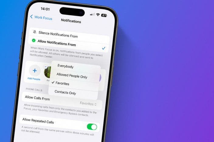 How to Stop Notifications on iPhone for People & Apps