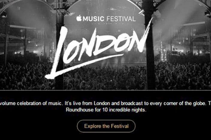 Apple Music Festival September 19–28