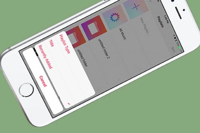 How to Sort Your Playlists in Apple Music