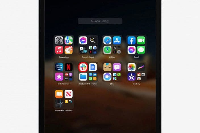 iPad App Library: How to Find & Use this Feature