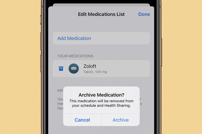 How to Stop Medication Reminders on Apple Watch & iPhone