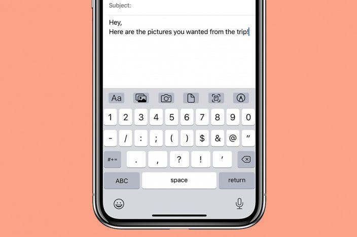 How to Send an Email on iPhone with Attachments