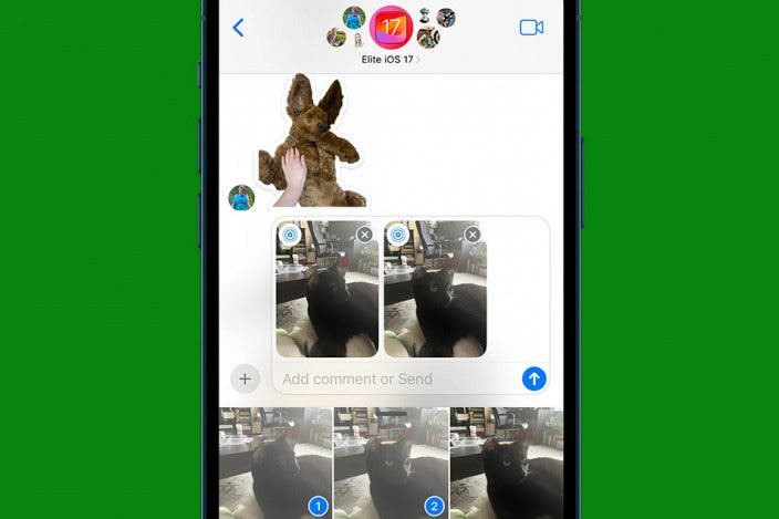 Share Photos on iPhone in the Messages App