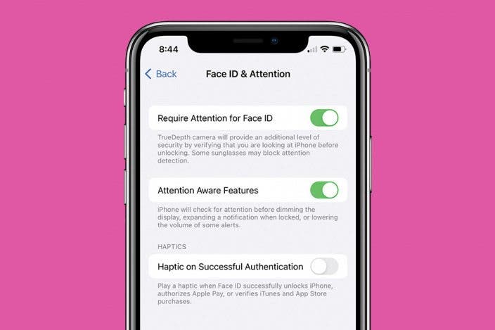 How to Disable Your iPhone's Attention Aware Features