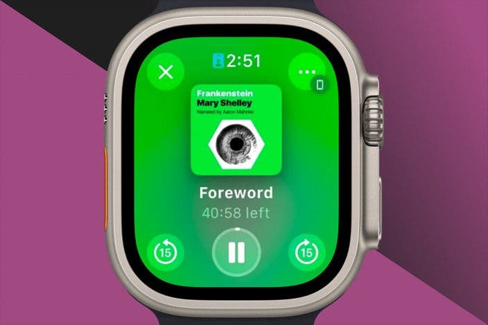 How to Listen to Audiobooks on an Apple Watch