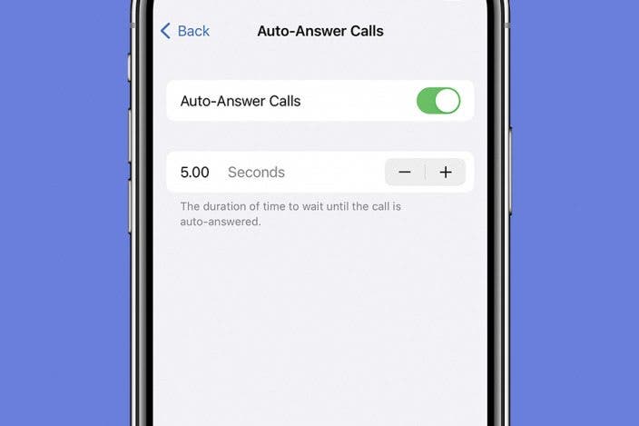 How to Use iPhone's Auto-Answer Calls Setting