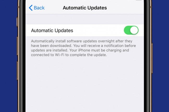 Automatically Keep Your iPhone Up-to-Date
