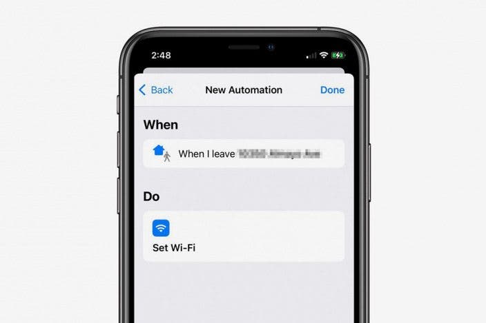 How to Make an iOS Shortcut to Turn Off Wi-Fi Automatically