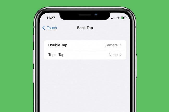 Use Back Tap to Quickly Open Your iPhone Camera