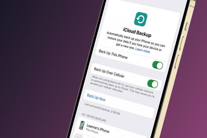 How to Back Up Your iPhone to iCloud