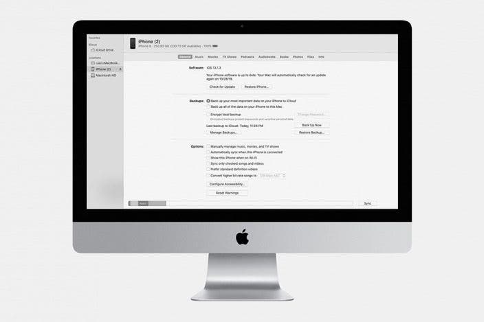 How to Back Up Your iPhone to a Mac without iTunes