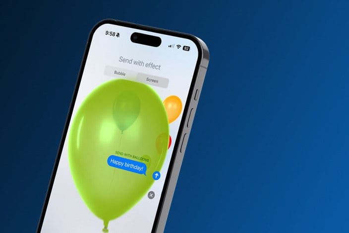 How to Send Balloons on Your iPhone