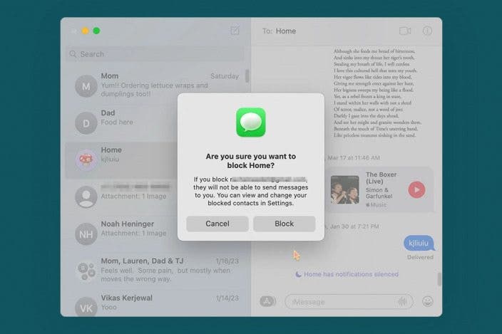 How to Block Someone on a Mac