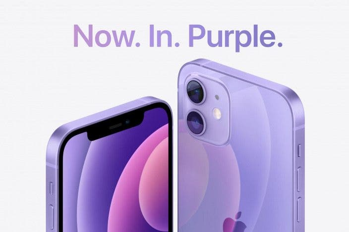 It's Purple! iPhone 12 Color Surprise at Apple Event