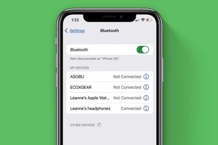 How to Change the Name of a Bluetooth Device on iPhone