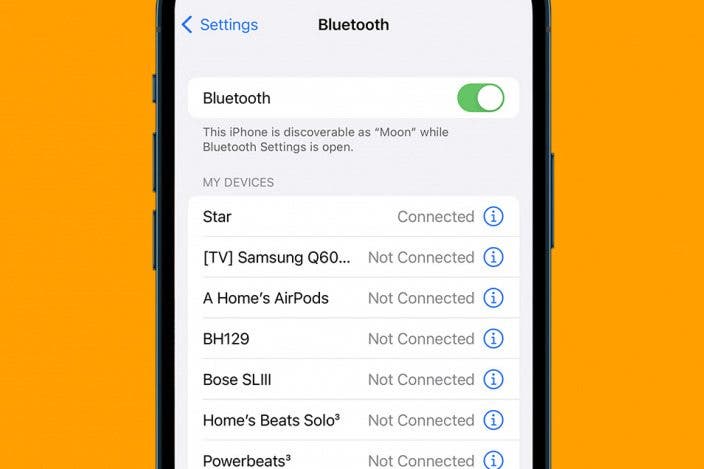 How to Work Wireless Speakers: Turn On Bluetooth on iPhone