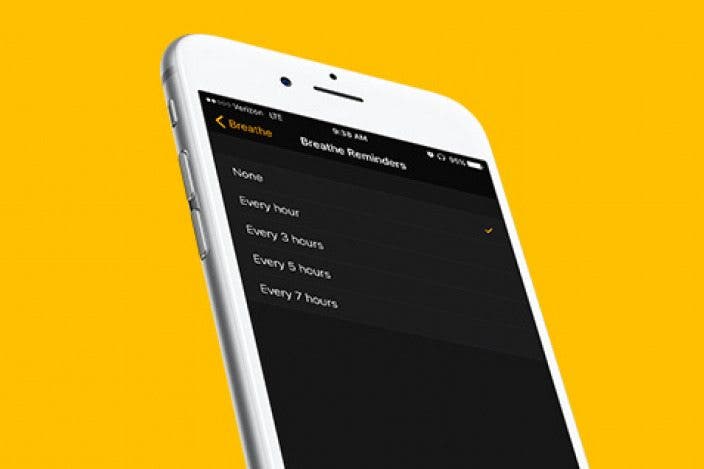 How to Turn Off Breathe Reminders on Apple Watch with WatchOS 3