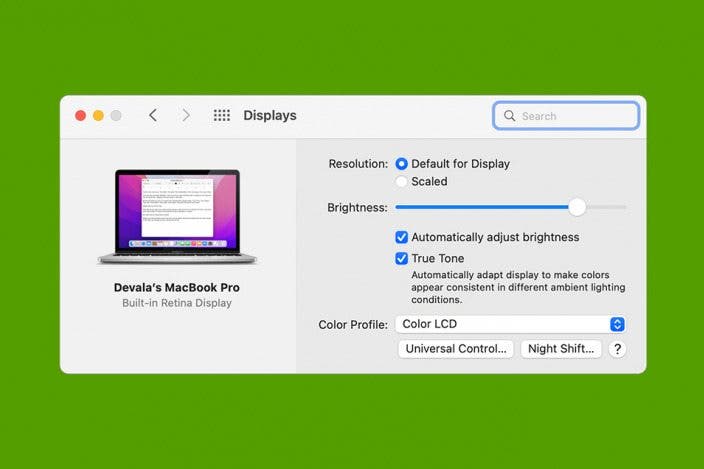 How to Change Brightness Level on Mac