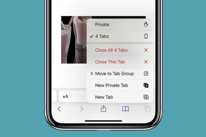 How To Close All Safari Tabs on iPhone