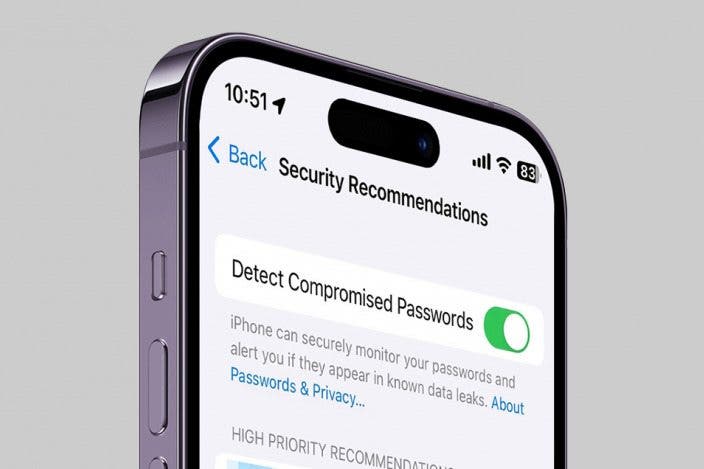 What Are Compromised Passwords on iPhone?