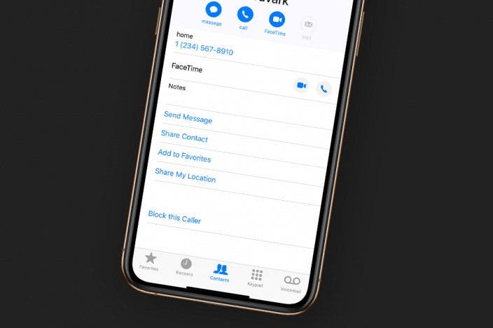 How to Add a Contact to the Contacts App on Your iPhone