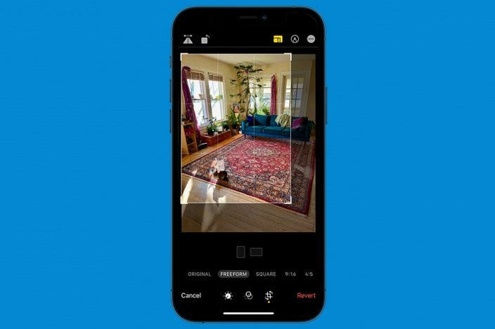 How to Resize Photos on iPhone by Cropping to a Specific Ratio