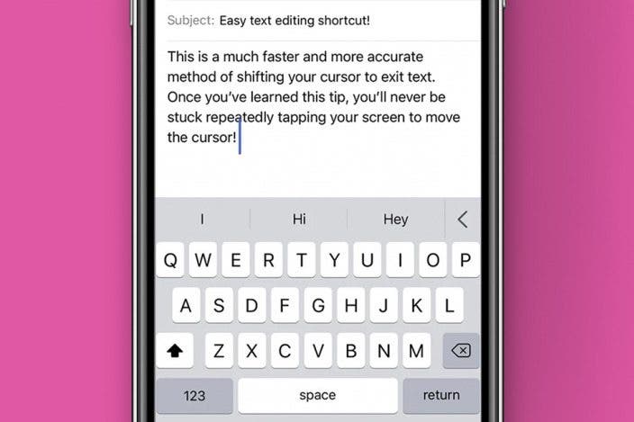 iPhone Text Editing Trick: Move Cursor on iPhone the Easy Way