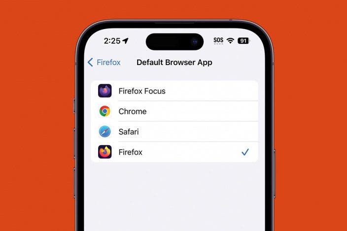 How to Change the Default Web Browser on Your iPhone