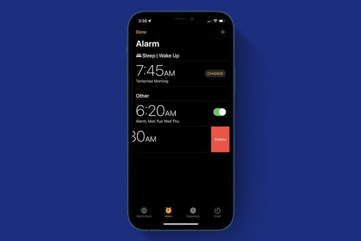 How to Quickly Delete an Alarm from Your iPhone