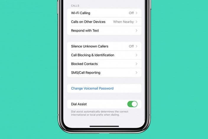 How to Turn Off Dial Assist on iPhone