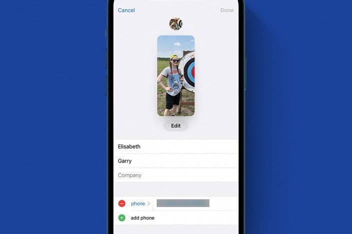 How to Edit a Contact on Your iPhone