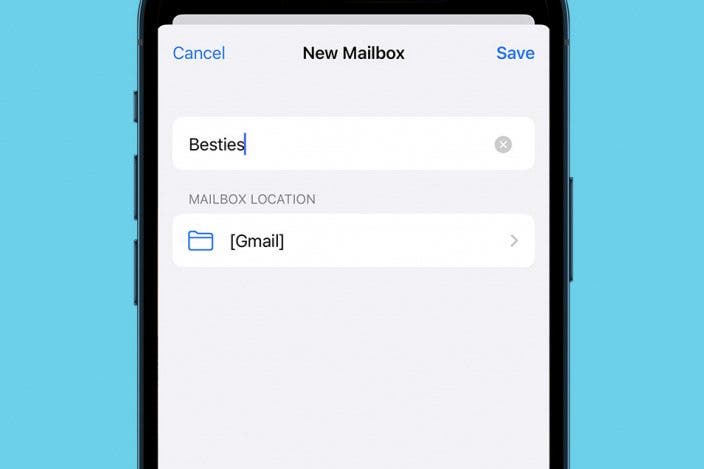 How to Create Email Folders on iPhone & iPad